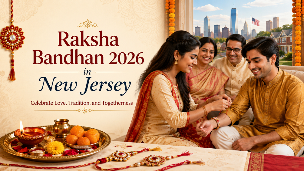 Raksha Bandhan 2026 in New Jersey: Date, Rakhi Muhurat, Rakhi Shopping, Festive Foods, Gifts, and Ideas for a Joyful Family Celebration
