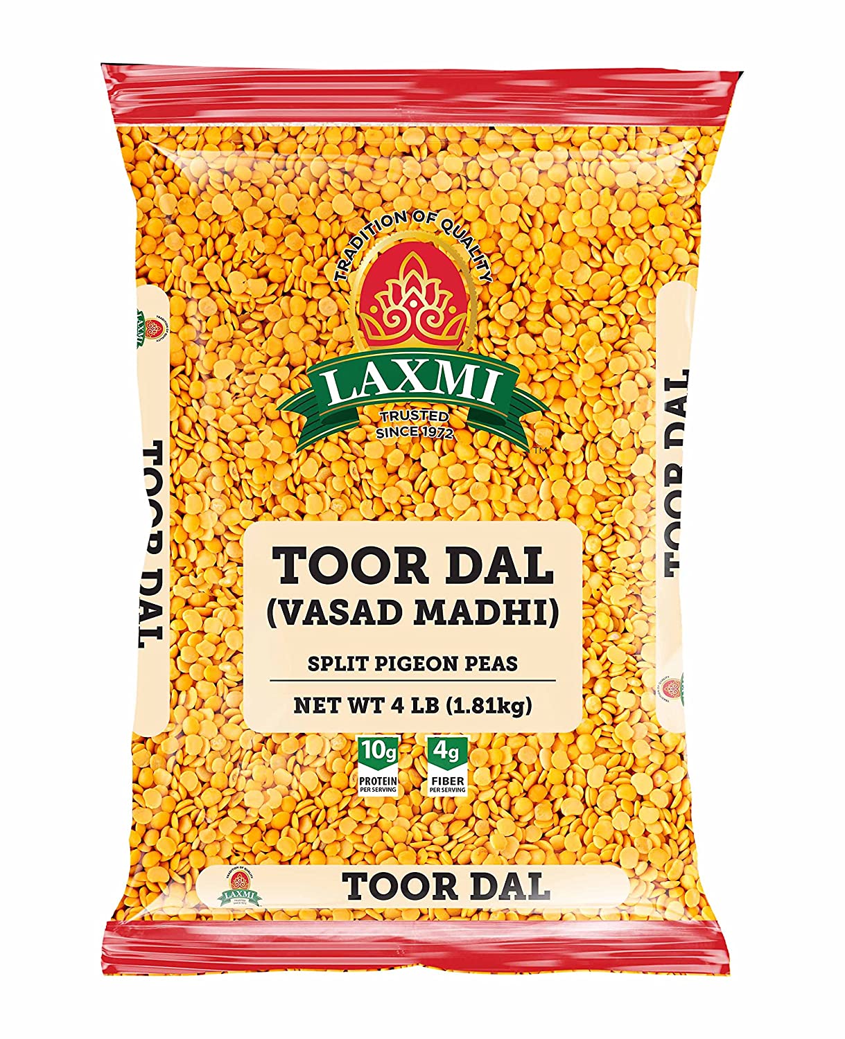 LAXMI TOOR DAL 4LB