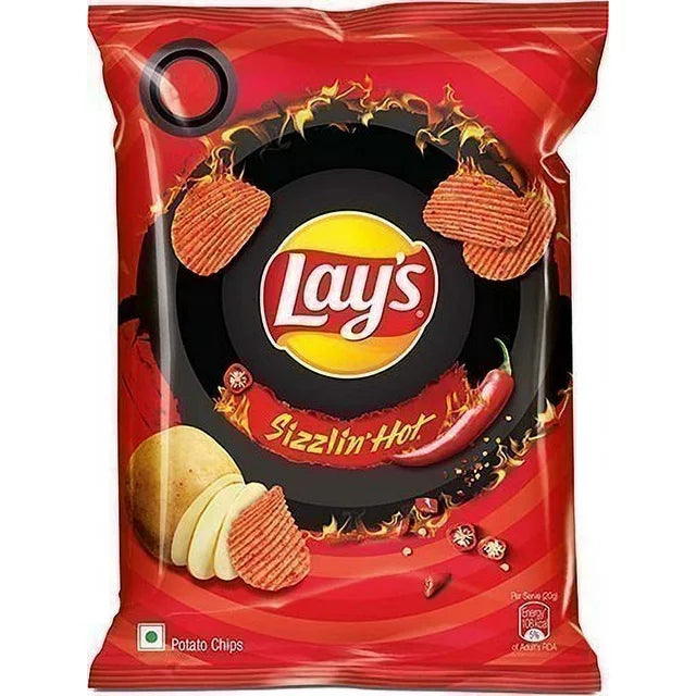 カズトLAYS Lays Sizzlin Hot 50g – JFK Grocery Inc.
