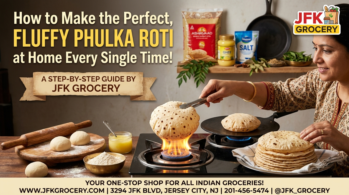 How to Make the Perfect, Fluffy Phulka Roti at Home Every Single Time