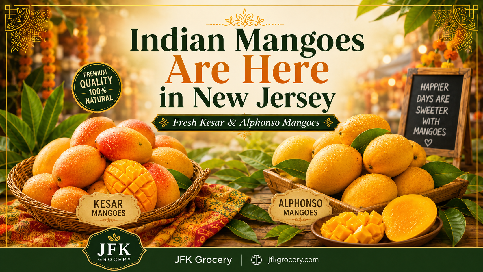 The King Has Arrived — Indian Mangoes Are Here in New Jersey