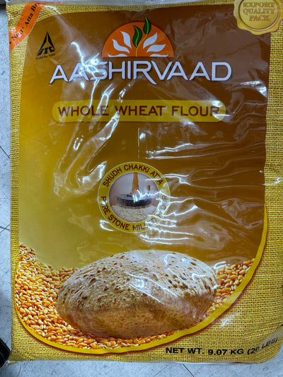Aashirvad Whole Wheat Aata 20lb