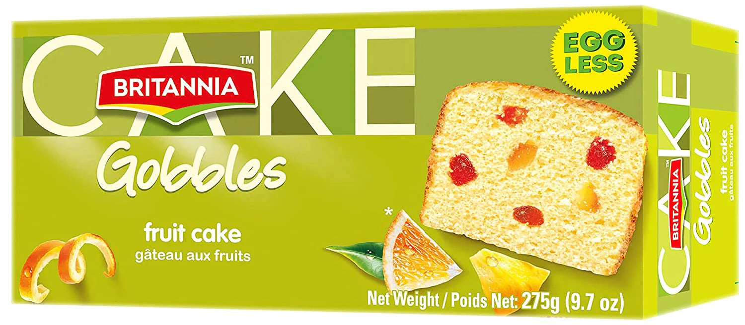 BRITANNIA FRUIT CAKE EGGLESS