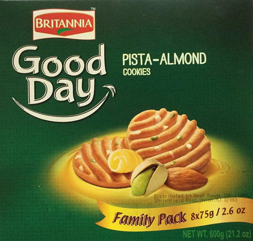 BRITANNIA GOOD DAY PISTACHIO FAMILY PACK 600gm