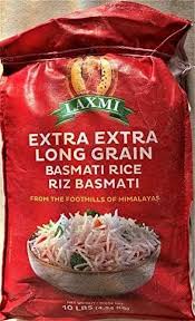 LAXMI EXTRA LONG BASMATI RICE 10LB