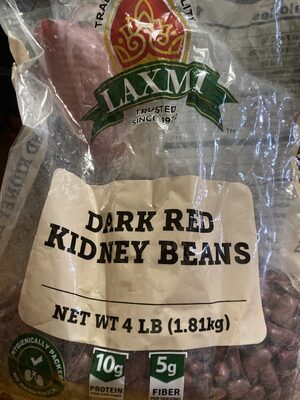 LAXMI DARK RED KIDNEY BEANS 4LB