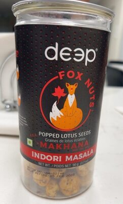 Deep Makhana Indori Masala 3.2oz
