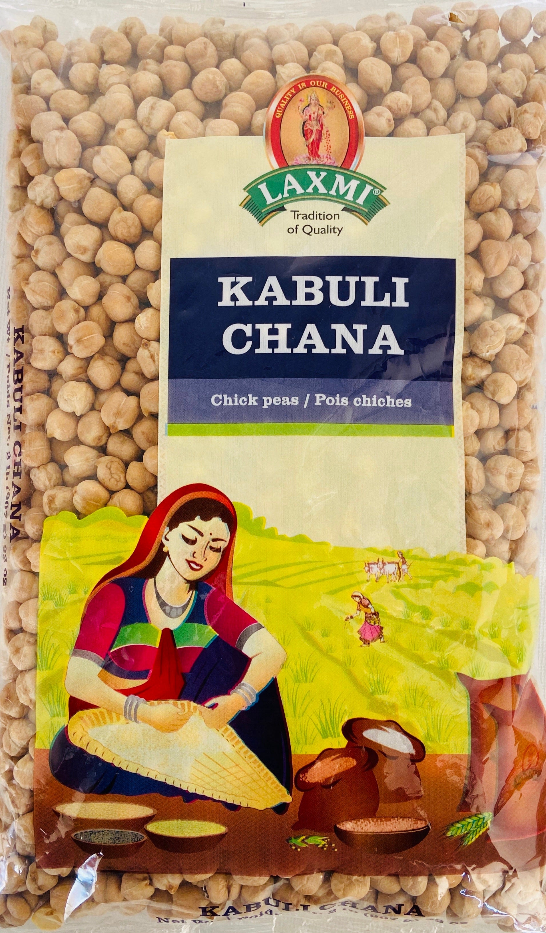 LAXMI KABULI CHANA 2LB