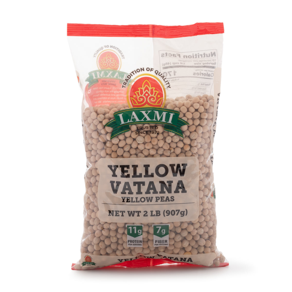 LAXMI YELLOW VATANA 2LB